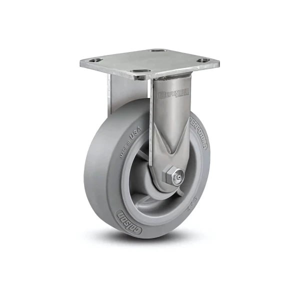 Stainless Steel 4"x2" Precision Ball Bearing Caster with 4"x4.5" Plate colson-header1