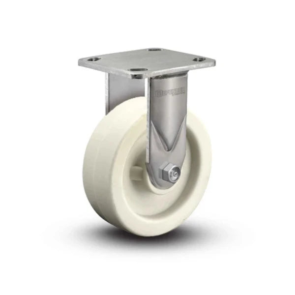 Colson Casters Stainless 4" x 2" Hi-Temp Retort Precision Ball Bearing Rigid Caster with 4" x 4.5" Plate - SKU: D4.04108.835 RW SS - Durable, High-Temperature Industrial Caster for Heavy-Duty Applications colson-header