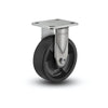 4" x 2" Stainless Steel Hi-Temp Nylon Roller Bearing Rigid Caster with 4" x 4.5" Plate - Heavy-Duty Load Capacity for Industrial Applications (Model D4.04108.839 HTBLK SS WB29) colson-header1