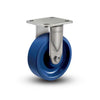 Colson Casters Stainless 4" x 2" K Solid Polyurethane Rigid Caster with Precision Ball Bearing - 4" x 4.5" Plate - SKU: D4.04108.935 KW SS colson-header
