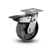 4" x 2" Stainless Max Nylon Precision Ball Bearing Caster with Total Lock and 4" x 4.5" Plate - High Performance for Heavy-Duty Applications colson-header1