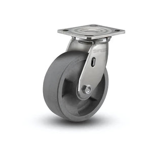 4" x 2" Stainless Steel Heavy-Duty Nylon Glass Filled Precision Ball Bearing Caster with 4" x 4.5" Plate - Model D4.04109.835 DT SS for Enhanced Durability and Performance colson-header1