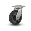4" x 2" Stainless Hi-Temp Nylon Precision Ball Bearing Caster with 4" x 4.5" Plate - Heavy-Duty Design for High-Temperature Applications - Model D4.04109.835 HTBLK SS colson-header1