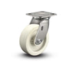 Colson Casters | Stainless 4" x 2" Hi-Temp Retort Precision Ball Bearing Caster with 4" x 4.5" Plate - SKU: D4.04109.835 RW SS | High-Temperature, Durable, Industrial Caster for Heavy-Duty Applications colson-header