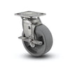 4" x 2" Stainless Steel HD Nylon Glass Filled Roller Bearing Side Lock Caster with 4" x 4.5" Plate - Heavy-Duty, Durable Mobility Solution for Industrial Applications - Model D4.04109.839 DT BRK7 SS WB29 colson-header1