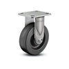 5"x2" Stainless Steel Phenolic Rigid Caster with 4"x4.5" Plate, 1000 lb Load Capacity colson-header