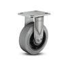 5" x 2" Stainless Performa Rubber Roller Bearing Rigid Caster - Conductive Design for Static Discharge - 4" x 4.5" Plate - Durable & High-Performance Caster for Industrial Applications - Model D4.05108.459 COND SS WB29 colson-header1