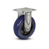 Colson Casters Stainless 5" x 2" Eagle Polyurethane Delrin Bearing Rigid Caster with 4" x 4.5" Plate - SKU: D4.05108.921 EG SS | Durable Heavy-Duty Mobility Solution for Industrial and Commercial Applications colson-header