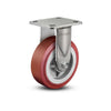 Colson Casters Stainless 5" x 2" HI-TECH Polyurethane Roller Bearing Rigid Caster - 4" x 4.5" Plate - SKU: D4.05108.929 SS WB29 | Heavy-Duty, Durable Mobility Solutions colson-header