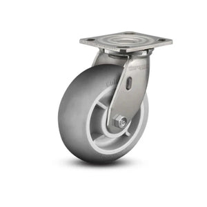 Colson D4.05109.555 SS 5" x 2" Performa Rubber Stainless Caster – CasterHQ