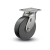5" x 2" Stainless Commander HD Precision Ball Bearing Caster - Heavy-Duty Rigid Caster with 4" x 4.5" Plate for Industrial Applications (Model D4.05109.5PN SS) colson-header1