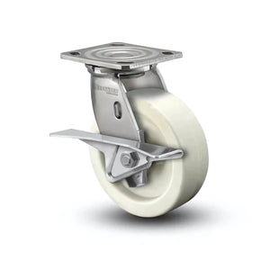 Colson D4.05109.839-RW-BRK3-SS-WB29 5" x 2" Retort Hi Caster — 650 lb