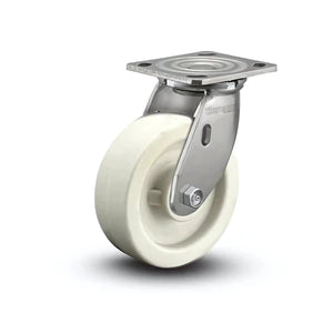 Colson D4.05109.839 5"x2" Retort Stainless Caster 4"x4.5" Plate