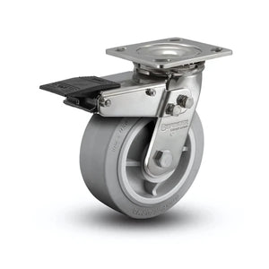 Colson D4.06109.451 BRK4 SS 6" x 2" Performa Stainless Total Lock Caster