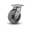 6" x 2" Stainless Steel Heavy-Duty Nylon Glass-Filled Precision Ball Bearing Caster with 4" x 4.5" Plate - Ideal for Heavy Loads and Industrial Applications - Model D4.06109.835 DT SS colson-header