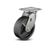 6" x 2" Stainless Steel Polyolefin Precision Ball Bearing Caster with 4" x 4.5" Plate – Heavy Duty, Smooth Movement for Industrial & Commercial Use – Model D4.06109.835 SS colson-header