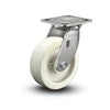 6" x 2" Stainless Steel Hi-Temp Retort Roller Bearing Caster with 4" x 4.5" Plate - High-Performance for Industrial & Retort Cooking Applications - Model D4.06109.839 RW SS WB29 colson-header