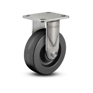 Colson D4.08108.339 SS 8" x 2" Phenolic Rigid Stainless Caster