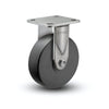 Stainless Steel 8"x2" Precision Ball Bearing Rigid Caster with 4"x4.5" Plate & 1250 lb Capacity colson-header1