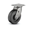 8"x2" Stainless Steel Phenolic Delrin Bearing Swivel Caster with 4"x4.5" Plate – 1200 lb Capacity colson-header