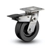 Stainless Steel 8" Phenolic Precision Ball Bearing Swivel Caster with Total Lock - 1200 lb Capacity colson-header