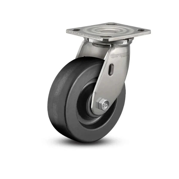 Colson Casters Stainless 8" x 2" Phenolic Roller Bearing Caster with 4" x 4.5" Plate – SKU: D4.08109.339 SS WB29 | Heavy-Duty Industrial Caster for Smooth Mobility colson-header