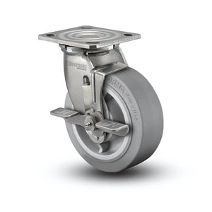 Colson D4.08109.455 BRK7 SS 8" x 2" Performa Stainless Side-Lock Caster