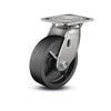 8" x 2" Stainless Polyolefin Caster with Delrin Bearing and 4" x 4.5" Plate – Durable, Corrosion-Resistant for Industrial & Commercial Use - D4.08109.831 SS colson-header