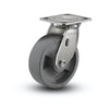 Stainless Steel 8"x2" Precision Ball Bearing Swivel Caster with 4"x4.5" Plate & 1250 lb Load Capacity colson-header1