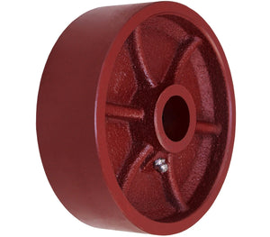 6" x 2" Ductile Steel Industrial Replacement Wheel – 1500 lb