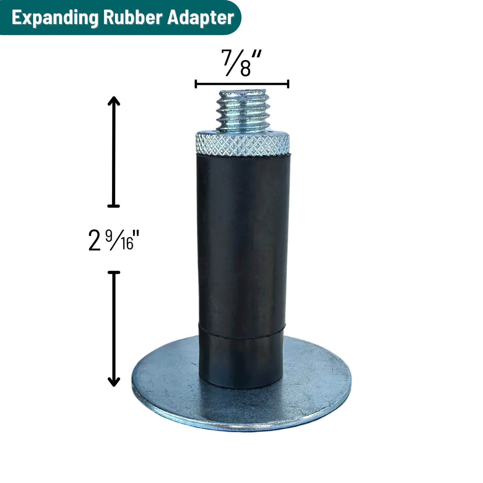 Durastar 7/8" ID Rubber Expandable Adapter Durastar