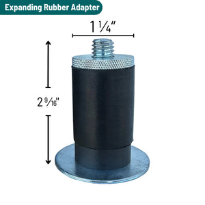 Durastar 1-1/4" ID Rubber Expandable Adapter Durastar