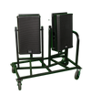 Corps Design Tilting Dual Main Speaker Cart (up to 20"w x 19"d) - FC-DDMAIN | Heavy-Duty, Vertical Speaker Orientation, Tilt-Lock System & Cable Hook for Professional Audio Systems Corps Design Logo - We Move Music
