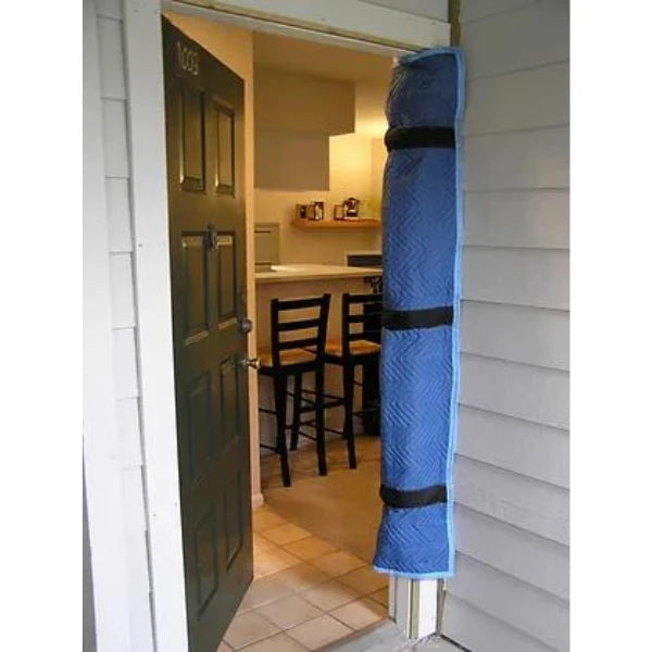 Padded Door Jamb Protector – Blue 24" x 69" – High-Density Moving Pads for Safe Moving and Storage – FC1005 American-Moving-Supplies