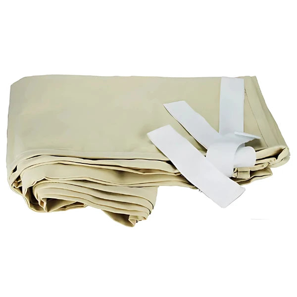 25" x 13" x 82" Canvas Mattress Carrier – Durable White Protective Cover for Moving & Storage - FC1014 American-Moving-Supplies