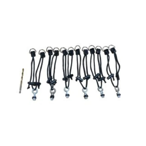 Corps Design Universal Bass Drum Suspension Kit FCBDMT - Adjustable, Vibration-Isolating Mounting System for Marching Percussion Corps Design Logo - We Move Music