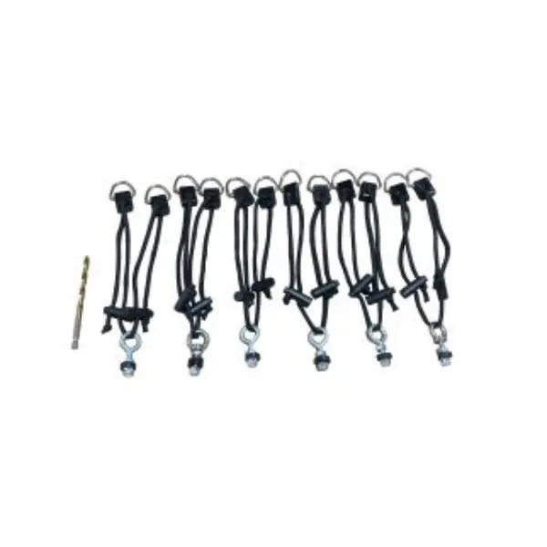 Corps Design Universal Bass Drum Suspension Kit FCBDMT - Adjustable, Vibration-Isolating Mounting System for Marching Percussion -  | CasterHQ