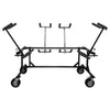 Corps Design Bass Drum Mount for FCPERC - Adjustable Clamp for 16" to 32" Drums, Pin Lock Mechanism, Mounts to 1-1/2" Square Rail - FCBDPERC Corps Design Logo - We Move Music