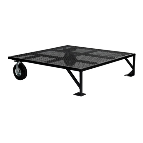Corps Design Portable Stage Box (4' x 4' x 1') - FCBOX1 | Modular, Durable, Adjustable Height for Versatile Staging Solutions Corps Design Logo - We Move Music