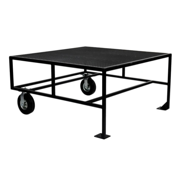 Corps Design Portable Stage Box (4' x 4' x 2') | Modular Staging for Bands, Soloists, and Performances | FCBOX2 Corps Design Logo - We Move Music