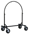 Corps Design Adjustable Gong Stand FCGONG - Height Adjustable Frame for Gongs up to 40", Gloss Black Powder-Coated Finish, 360° Welded Construction, with Industrial Swivel Casters for Easy Mobility Corps Design Logo - We Move Music