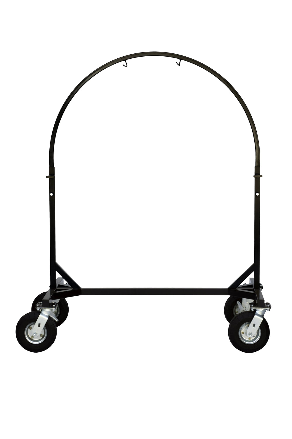 Corps Design Adjustable Gong Stand FCGONG - Height Adjustable Frame for Gongs up to 40", Gloss Black Powder-Coated Finish, 360° Welded Construction, with Industrial Swivel Casters for Easy Mobility Corps Design Logo - We Move Music