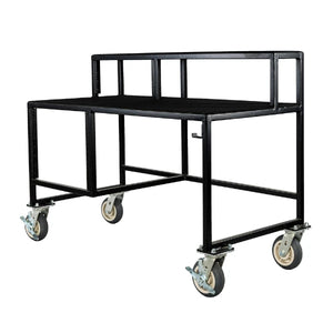 Corps FC Design Lighting Desk – Mixer Desk with 12U + 4U Rack Space, FCLIGHT | Customizable, Secure, Mobile Solution for Theaters, Auditoriums, and Studios Corps Design Logo - We Move Music