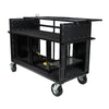 FCMIX24 24U Shock-Mount Large Mixer Cart 8