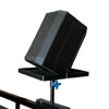Corps Design 12" x 12" Monitor Mount with Tool-less Assembly - Universal Fit for 1.5" Square Rail Frames (FCMONMT) - Ideal for Electronic Percussion and Keyboard Performances Corps Design Logo - We Move Music