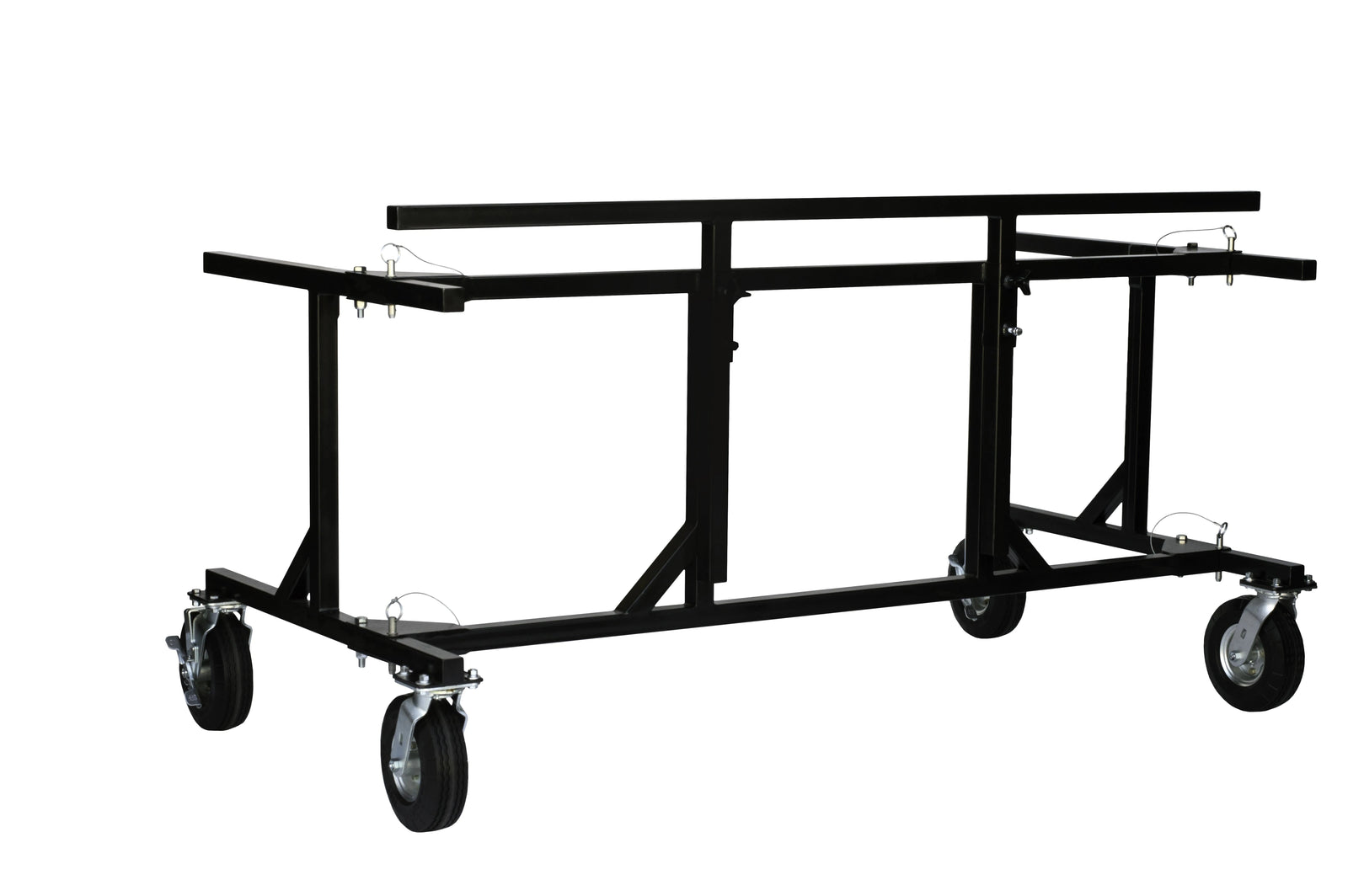 Corps Design Folding Multi-Percussion Rack - FCPERC | Adjustable All-Steel Frame, Foam-Filled Casters, Compatible with Square Percussion Clamps | Ideal for Marching Ensembles and Schools Corps Design Logo - We Move Music