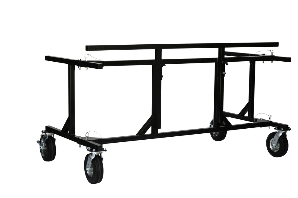 Corps Design Folding Multi-Percussion Rack - FCPERC | Adjustable All-Steel Frame, Foam-Filled Casters, Compatible with Square Percussion Clamps | Ideal for Marching Ensembles and Schools Corps Design Logo - We Move Music