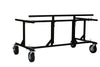 Corps Design Folding Multi-Percussion Rack - FCPERC | Adjustable All-Steel Frame, Foam-Filled Casters, Compatible with Square Percussion Clamps | Ideal for Marching Ensembles and Schools Corps Design Logo - We Move Music