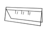 Corps Design Adjustable Height Sideline Screen (10' x 4'-6') with Flag/Rifle Brackets - FCSL14-ADJ | Durable, Versatile Sports Field Equipment for Professional Use Corps Design Logo - We Move Music