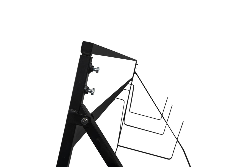 Corps Design Adjustable Height Sideline Screen (10' x 4'-6') with Flag/Rifle Brackets - FCSL14-ADJ | Durable, Versatile Sports Field Equipment for Professional Use Corps Design Logo - We Move Music